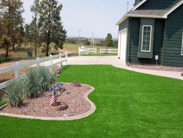 Artificial Grass Photos: Installing Artificial Grass Greenfield, Ohio Landscaping, Front Yard Landscape Ideas